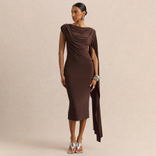 SC Solid Color Sleeveless Irregular Midi Dress GDSF-Q26DS066