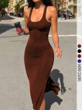 SC Sleeveless Vest Maxi Dress GSRX-823