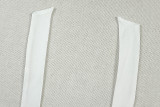 SC Tie Up Mesh Haterneck Maxi Dress GJYO-JD305521