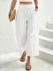 SC Solid Color Loose Straight Pants ZDF-33531