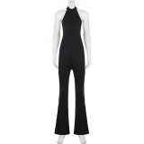 SC Casual Sport Sleeveless Backless Jumpsuit GPKJ-MR49879