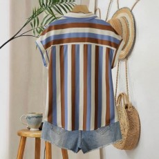 SC Stripe Short Sleeve Shirt GSRX-919