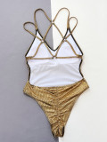 SC Sexy Solid Color One Piece Swimsuit CSYZ-D93R