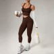 SC Running Sports Yoga Vest And Long Pants Suit YWHQ-WT26027