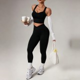 SC Running Sports Yoga Vest And Long Pants Suit YWHQ-WT26027