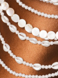 SC Layered Chest Chain Pearl Top GZYY-P25335