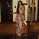 SC Color Block Sleeveless Split Maxi Dress GJYO-JD305295