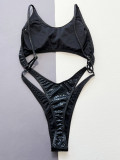 SC Snake Print One Piece Swimsuit CSYZ-D528WY