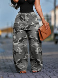 SC Fashion Camouflage Print Loose Jeans SH-391558