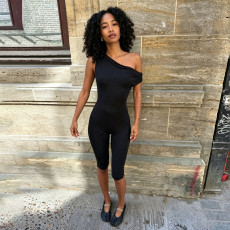 SC Slash Neck Casual Sport Jumpsuit GPKJ-MR49862