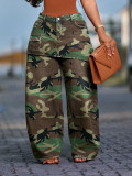SC Fashion Camouflage Print Loose Jeans SH-391558