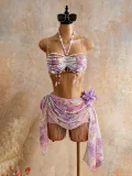 SC Pearl Tassel Halterneck Top  GZYY-B27279