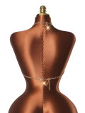 SC Sexy Multi-layer Alloy Chains Chest Chain Tank Top GZYY-J25524
