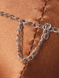 SC Sexy Multi-layer Alloy Chains Chest Chain Tank Top GZYY-J25524
