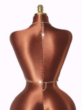 SC Starfish Sequin Rhinestone Chain Tank Top GZYY-B27442