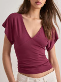 SC Short Sleeve V Neck T Shirt MIL-L381