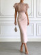 SC See Through Mesh Maxi Dress GWDS-260425