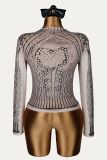 SC Letter Print Long Sleeve Tops YWXS-K26L2427