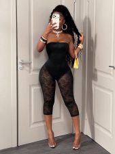 SC Lace See Through Backless Seventh Jumpsuit GHYX-TXY5424