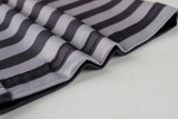 SC Stripe Lace Slim Fifth Pants GXIY-K26L2741