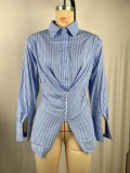 SC Stripe Long Sleeve Shirt GPBY-SH8516