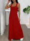 SC Solid Color One Shoulder Sling Dress Suit GQLK-6626