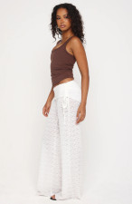 SC High-Waisted Drawstring Loose Lace Pants(With Panties) MZ-26010