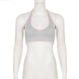 SC Sleeveless Sport Halterneck Three Piece Set GPKJ-MR49880