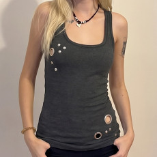SC Solid Color Sleeveless Tank Top GPKJ-MR47000