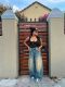 SC Plus Size Gradient-Colored Washed Jeans GYLN-9048