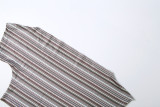 SC Off Shoulder Stripe Skinny Fifth Pant Suit DLSF-K6S12990A