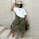 SC Camouflage Lantern Wide-Leg Pants LSD-2899
