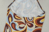 SC Colorful Print Sleeveless Mini Dress GJYO-JD305689