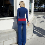 SC Sport Yoga Long Sleeve Top Stright Pants Suit GPKJ-MR51428