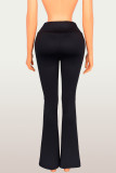 SC Solid Color Casual Yoga Micro Flare Pants GXIY-K26L2597
