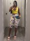 Pre Order: About 7 work days shipping Print Seventh Pants YUEM-202675