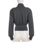 SC Double-breasted Long Sleeve Jackets GPKJ-MR51294