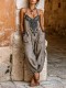 SC Casual Loose Sling Backless Jumpsuit GXBQ-18731