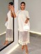 SC Solid Color Mesh Patchwork Maxi Dress GHYX-TXY5507