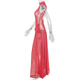 SC Sleeveless Solid Color Maxi Dress GJYO-JD305858