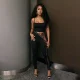 SC Sexy Bandage Hollow Out Two Piece Pants Set GFCF-1581