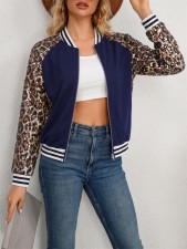 SC Leopard Sequin Long Sleeve Jackets Coats GYLY-11396