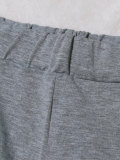 SC Solid Color Holes Sport Two Piece Pants Set HNIF-HZ6120