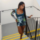 SC Long Sleeve U Neck Mini Dress GJYO-JD305663