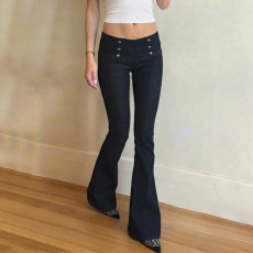 SC Fashion Retro Low Waist Flare Pants GPKJ-MR51948