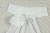 SC Solid Color Backless Mini Dress GJYO-JD305931