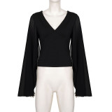 SC Mesh See Through Patchwork T Shirt GPKJ-MR50703