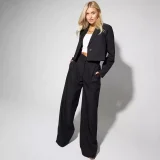 SC Long Sleeve Short Blazer Two Piece Pants Set GWHT-659