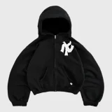 VIP1 Printed Hooded Sweatshirt Couple Coat GWHT-WY998