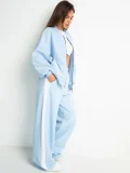 SC Plus Size Long Sleeve Zipper Sweatshirt Coat Pants Suit GWHT-A008